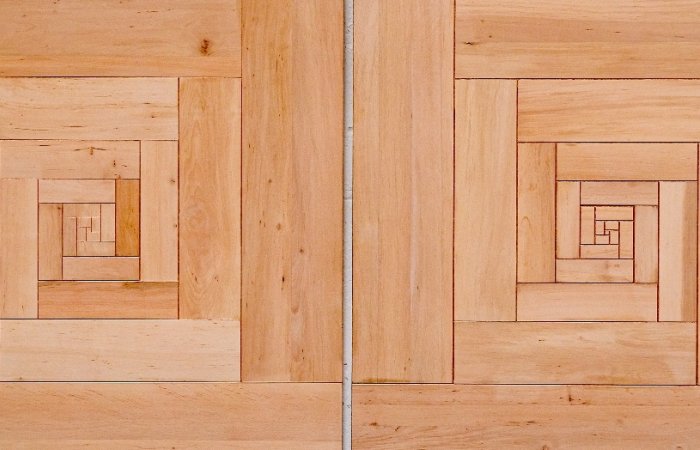 Plateau en bois polarisé